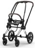 Коляска 2в1 CYBEX Priam Style Chrome Brown + спальный блок (City Grey)