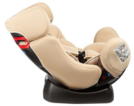 Zlatek Автокресло Flagman Lux (0-25 кг) / цвет винтаж (светло-бежевый)