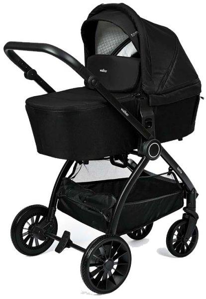 Bambini Moretti Коляска 3 в 1 Walker / цвет Black (черный)
