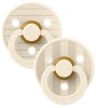 Bibs Набор латексных пустышек Studio Colour, 0+ Pin - Ivory Vanilla Mix