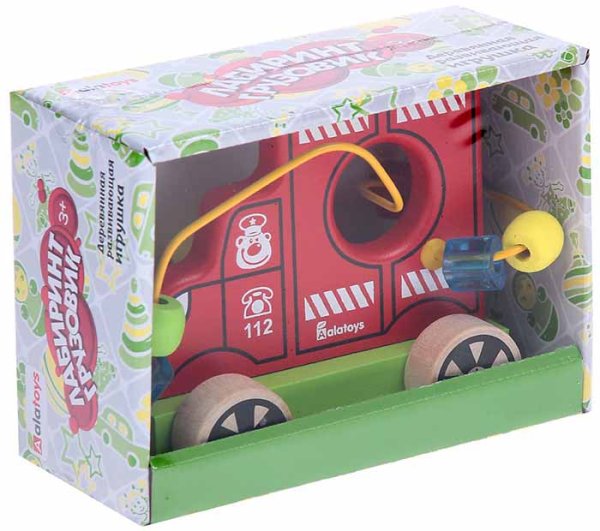 Alatoys Серпантинка "Пожарная машина"