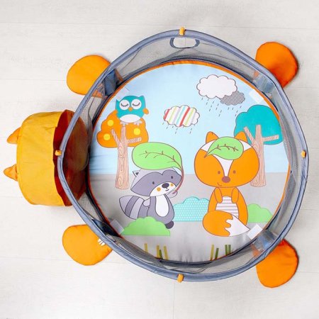 Крошка Я Развивающий коврик 3 в 1 «Лис»