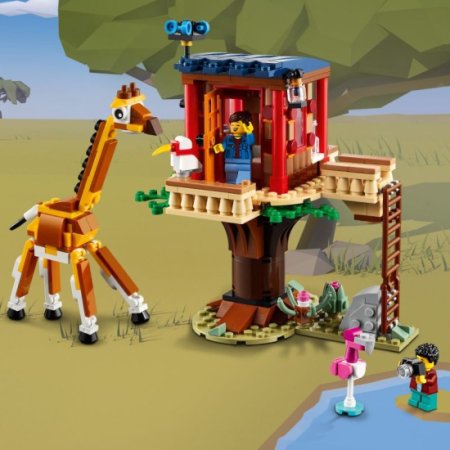 LEGO CREATOR Конструктор "Домик на дереве для сафари", 397 деталей
