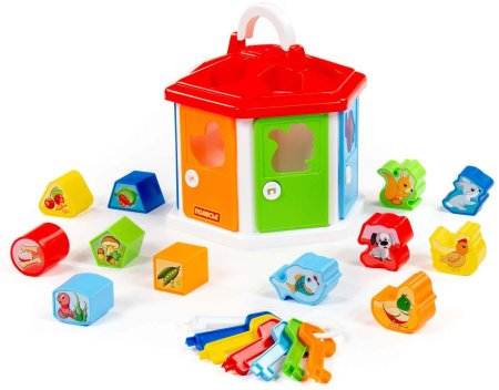 Полесье Игрушка развивающая "Логический домик"