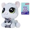 Hasbro Littlest Pet Shop Игрушка мягконабивная "Пет и его малыш"