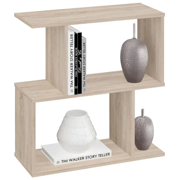 Polini Home Стеллаж фигурный Smart, 2 секции / цвет дуб