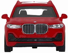 Автопанорама Инерционная металлическая машинка BMW X7 / цвет красный					