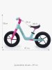 2-х кол.беговел Amarobaby Splash (бирюзово-розовый)
