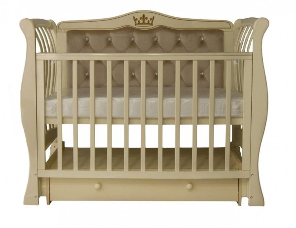 Bambini Moretti Кроватка "Витэлия Люкс плюс два" / цвет слоновая кость