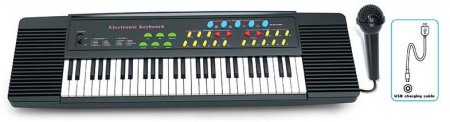 Юг-тойз Пианино-синтезатор с микрофоном