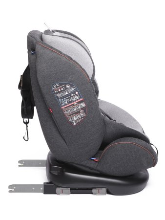 Babyсare детское автокресло shelter / цвет эко-светло-серый хлопок / eco light grey cotton