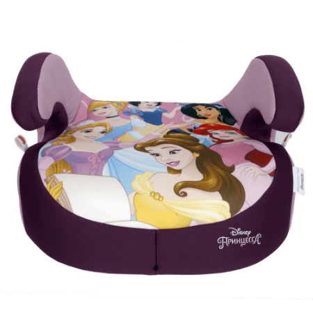Siger Автокресло детское Бустер, серия Disney / цвет Принцессы фиолетовый