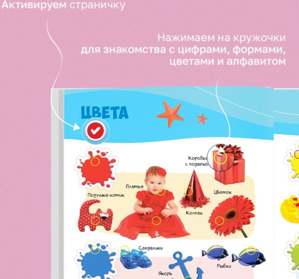 BertToys Большая Нажималка «Первые знания»