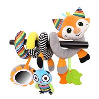 Biba Toys Развивающая игрушка спираль Лисенок и друзья					