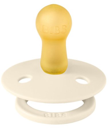 Bibs Пустышка латексная Studio Colour, 6+ месяцев Block - Ivory Ruby