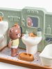 Игрушечный набор ванная Happy Baby HAPPY BATHROOM, игрушки для девочек и мальчиков, игровой набор с медвежонком