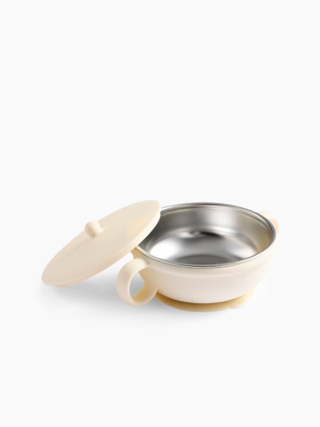 Тарелка с крышкой и ручками, 250 мл (cream)