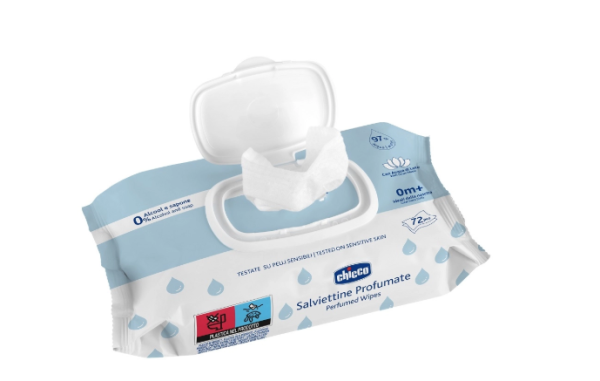 Chicco Салфетки очищающие, 72 шт