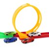 Игрушка пластик ROAD RACING автотрек 4 машинки, 1 петля, кор. Технопарк в кор.2*24шт