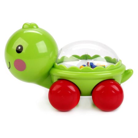 УМка Игрушка развивающая Каталка Черепашка с шариками