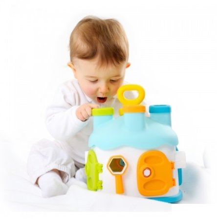 Smoby Развивающая игрушка домик-сортер Cotoons / цвет в ассортименте