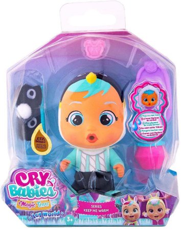 Cry Babies Кукла плачущая Коди Согрей меня, 12 см