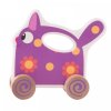 Деревяшки Каталка Кошечка Мяу / цвет фиолетовый