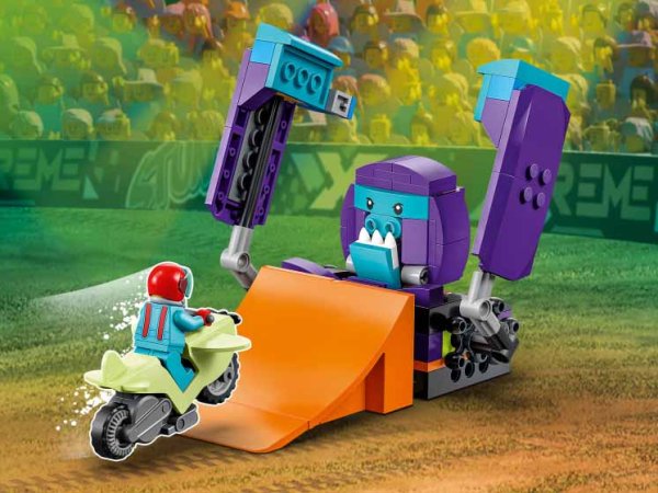 Lego City Конструктор "Трюковая петля Сокрушительный шимпанзе"