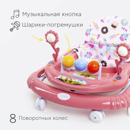 Ходунки Tomix Little Travel  (Cake)