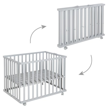 Roba Манеж складной Foldable playpen / цвет серый