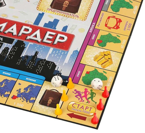 Умные игры Настольная экономическая игра «Анти-миллиардер»