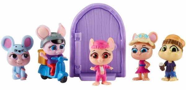 Mouse in the House Игровой набор 5 в 1 Милли и мышки