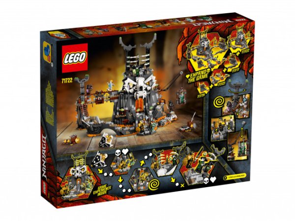 LEGO Конструктор Ninjago "Подземелье колдуна-скелета", 1171 элемент