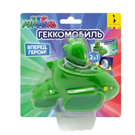 игрушка PJ Masks Игрушка для ванны "Гекко в машине", Герои в масках.