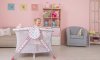 Polini kids Манеж Книжка / цвет розовый