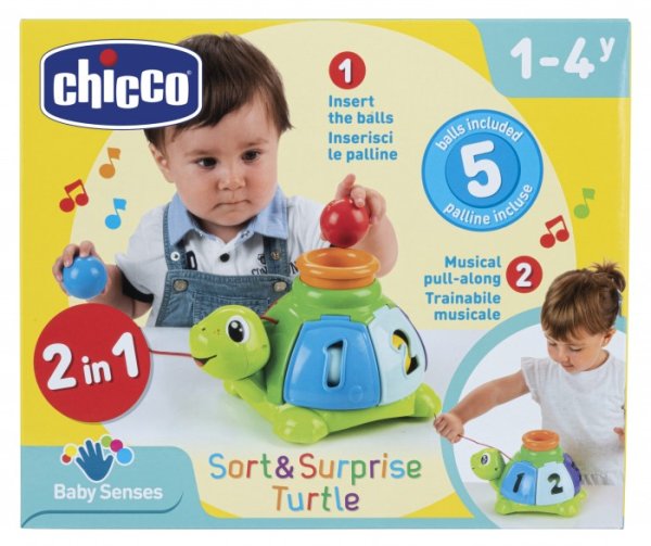 Chicco Игрушка-сортер Черепаха
