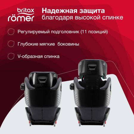 Britax Roemer Автокресло Kidfix i-size (15-36 кг) / цвет Storm Grey (серый)