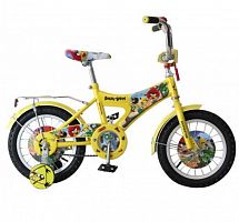 Навигатор велосипед 14 дюймов angry birds, ab-1-тип / цвет желтый					