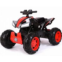 Rivertoys детский электроквадроцикл t777tt / цвет черный