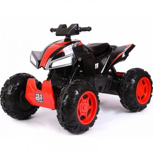 Rivertoys детский электроквадроцикл t777tt / цвет черный