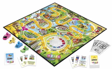 Hasbro Games Игра настольная "Игра в жизнь Джуниор"