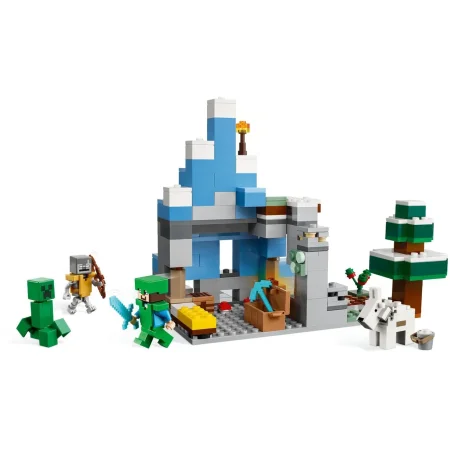 Конструктор LEGO Minecraft "Ледяные вершины"