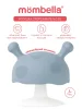 Прорезыватель Mombella ГРИБОЧЕК, силикон (серый)