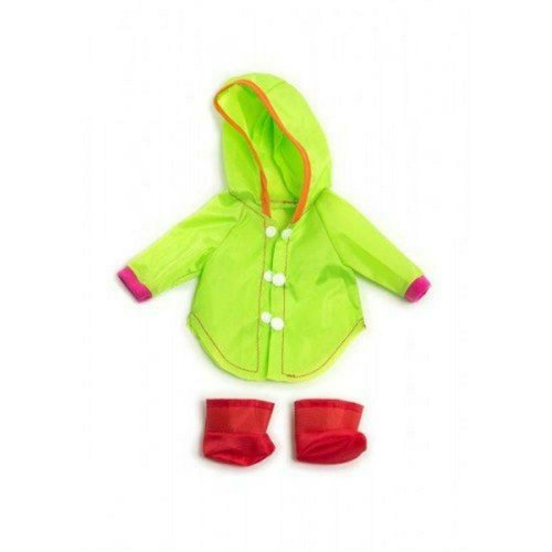 Miniland одежда для куклы 32 см raincoat + boots 31636
