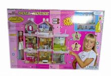Дом для кукол, на батарейках со светом, с куклой и мебелью, цвет в ассортименте  6992F