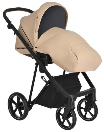 Roan Коляска 2 в 1 Sol Eco / цвет Caramel (светло-бежевая кожа)