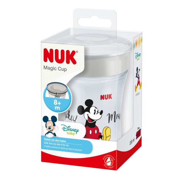 Nuk Поильник Дисней Magic Evolution Микки, 230 мл, с 8 месяцев
