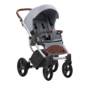 Bebetto Детская коляска 2 в 1 Luca / цвет серый 12, рама серая