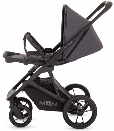 Moon Коляска 2 в 1 Style 2023 / цвет Anthrazit (серый)