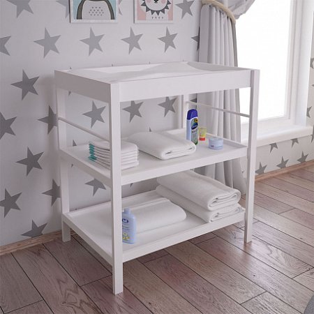 Polini kids Пеленальный столик Simple / цвет белый
